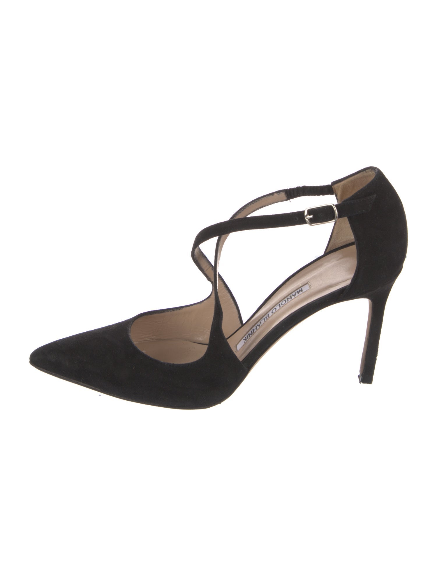 Manolo Blahnik Suede Pumps