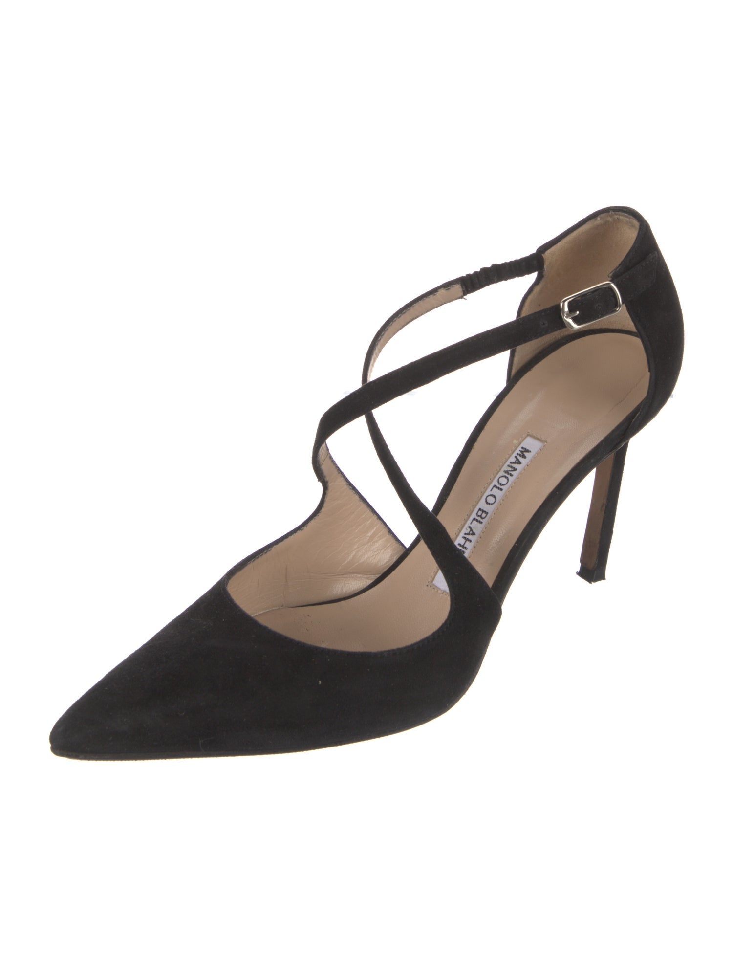 Manolo Blahnik Suede Pumps
