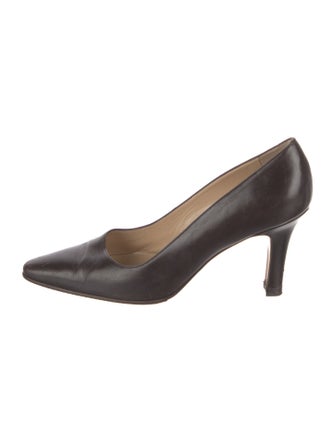 Manolo Blahnik Leather Pumps