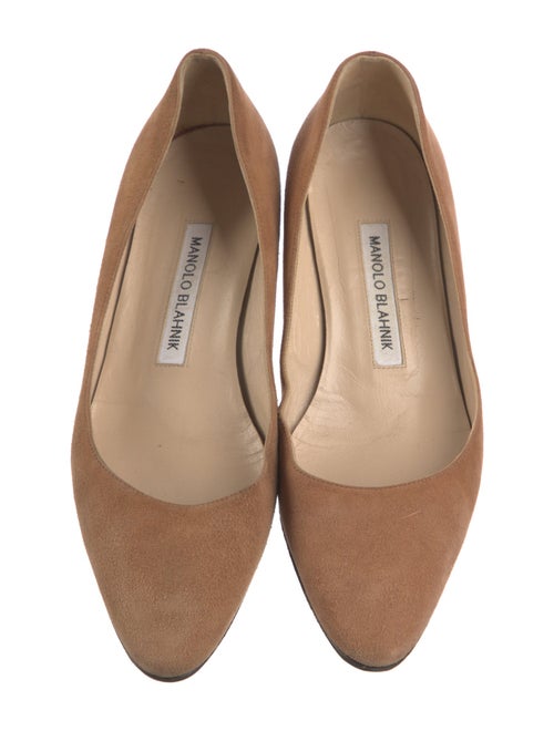 Manolo Blahnik Suede Pumps