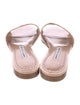 Manolo Blahnik Patent Leather Slides