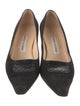 Manolo Blahnik Suede Pumps