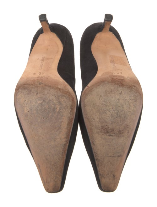 Manolo Blahnik Suede Pumps