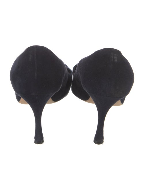 Manolo Blahnik Suede Pumps