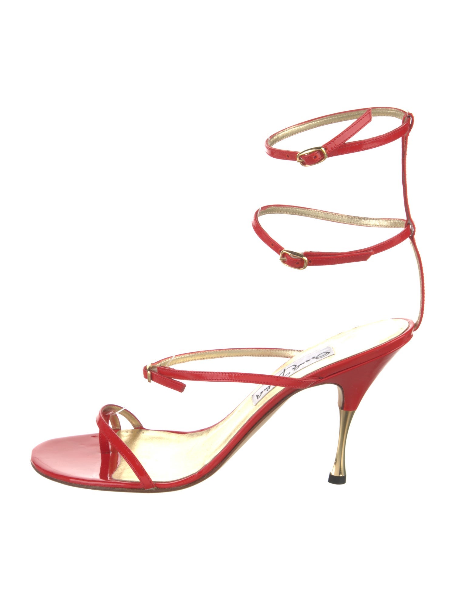 Manolo Blahnik Leather Sandals