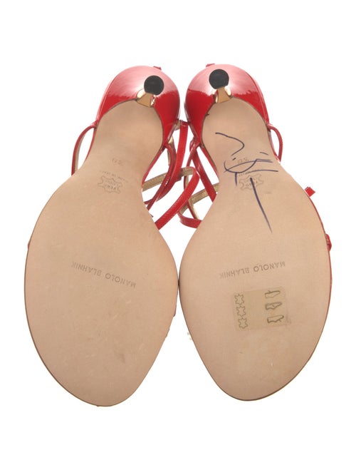 Manolo Blahnik Leather Sandals