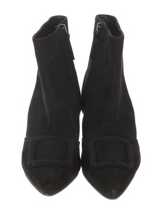 Manolo Blahnik Suede Boots