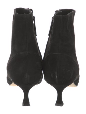 Manolo Blahnik Suede Boots