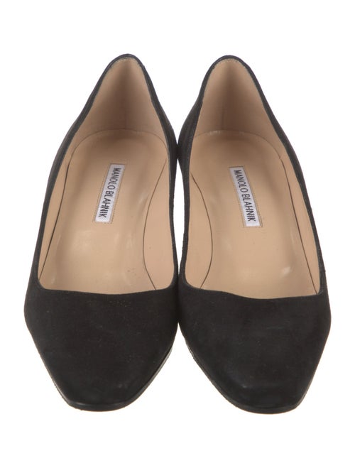 Manolo Blahnik Suede Pumps