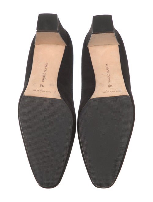 Manolo Blahnik Suede Pumps