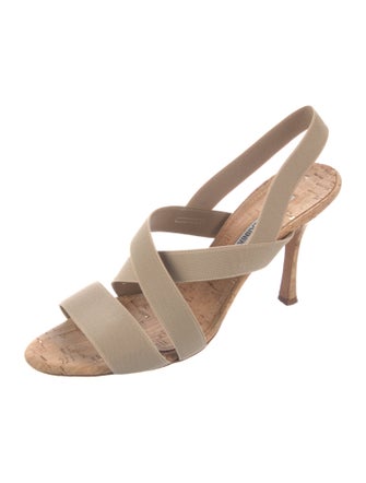 Manolo Blahnik Slingback Sandals