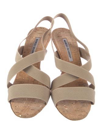 Manolo Blahnik Slingback Sandals