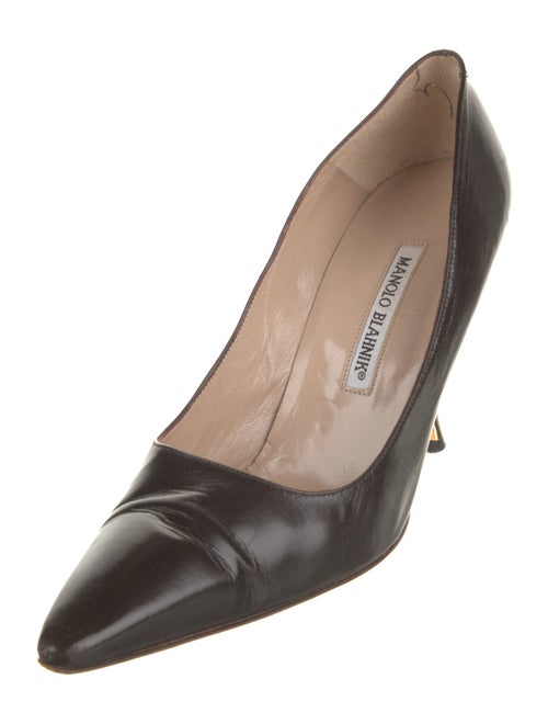 Manolo Blahnik Leather Pumps