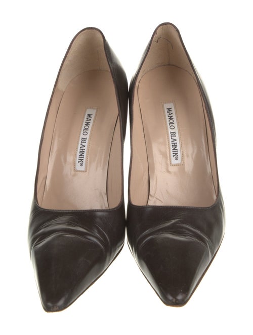Manolo Blahnik Leather Pumps