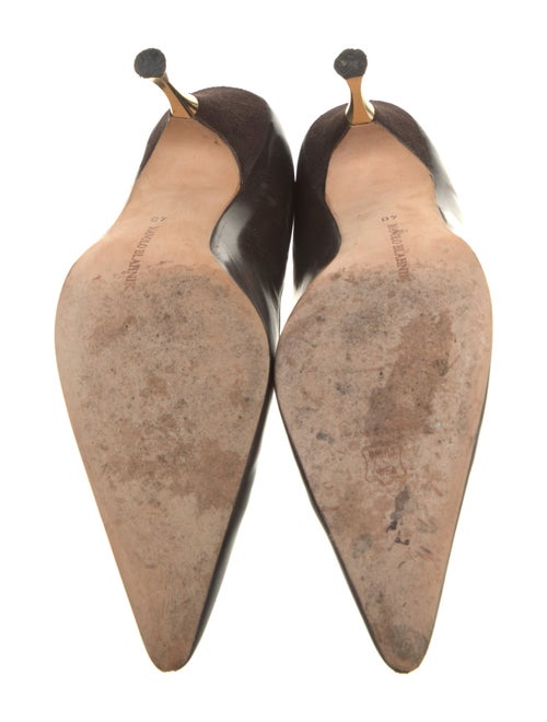 Manolo Blahnik Leather Pumps