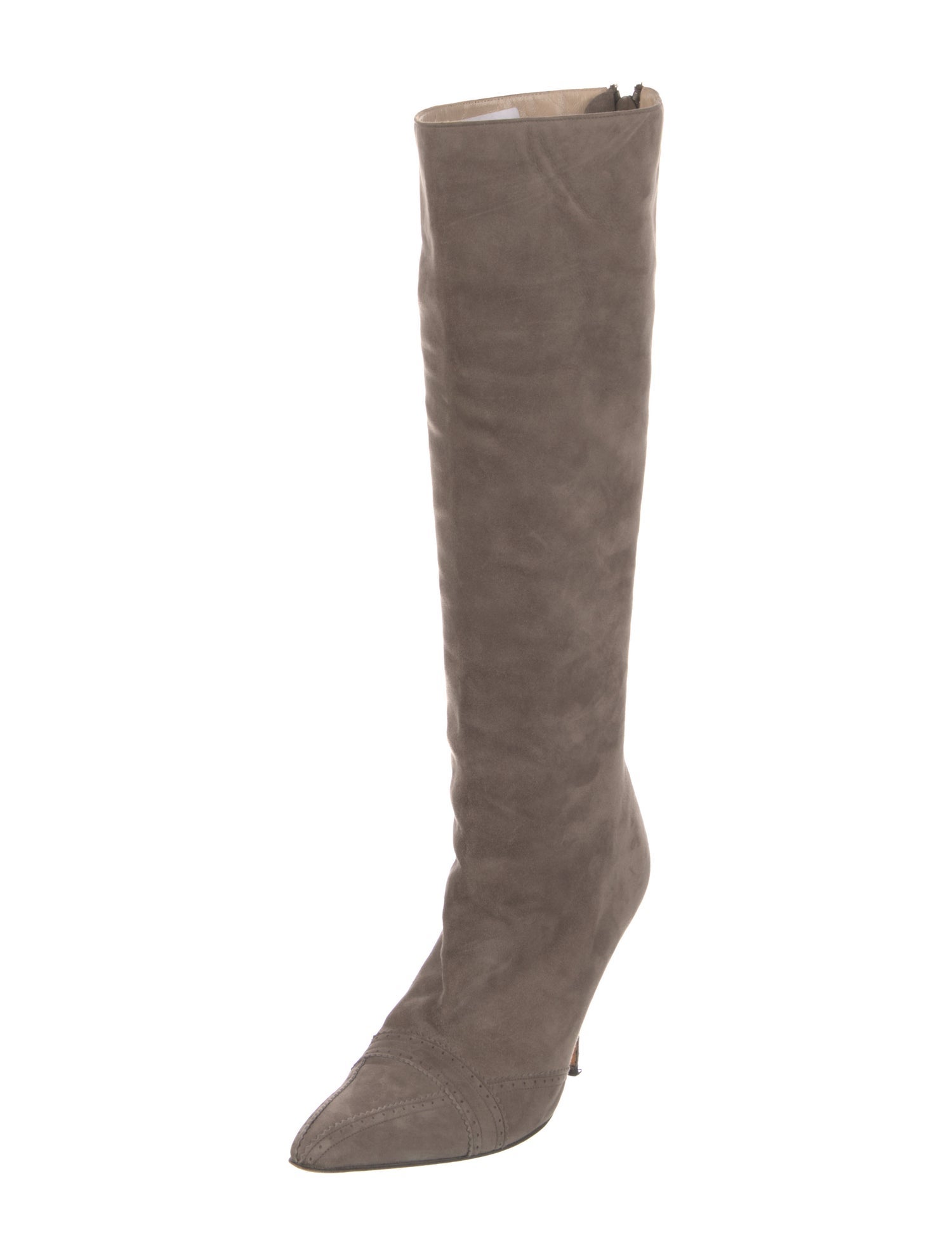 Manolo Blahnik Suede Boots