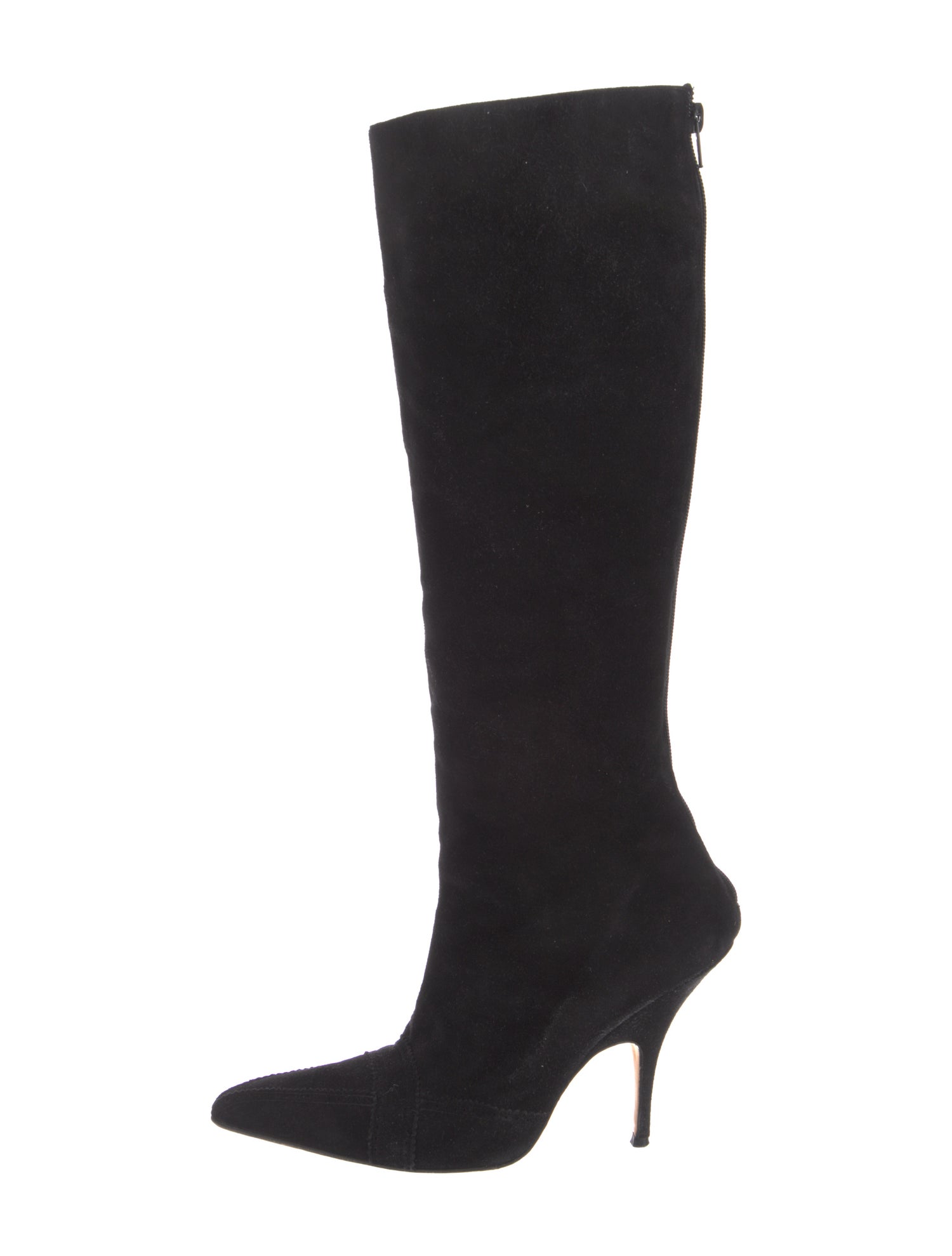 Manolo Blahnik Suede Boots