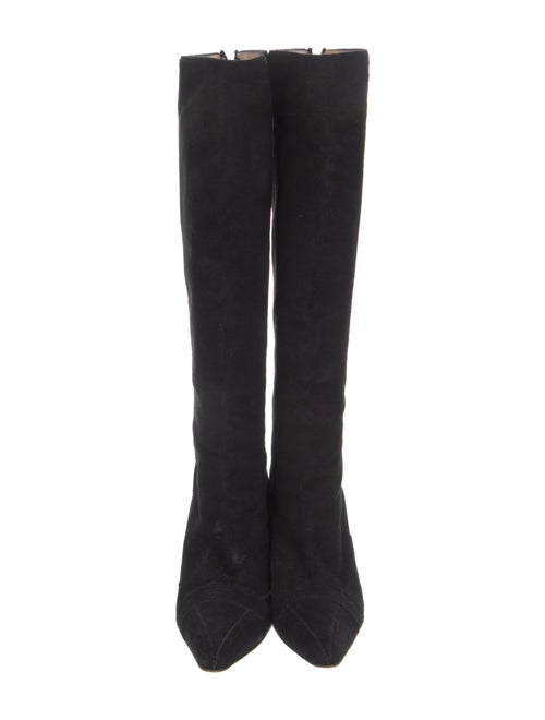 Manolo Blahnik Suede Boots