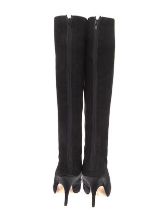 Manolo Blahnik Suede Boots