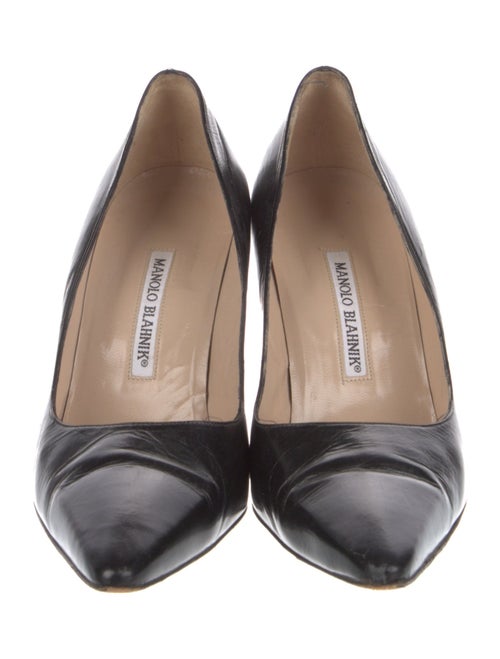 Manolo Blahnik Leather Pumps