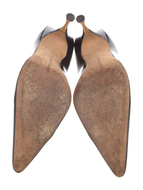 Manolo Blahnik Leather Pumps