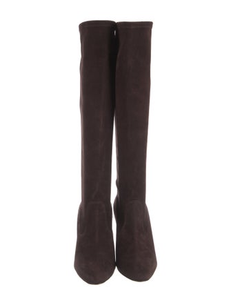 Manolo Blahnik Suede Boots