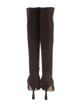 Manolo Blahnik Suede Boots