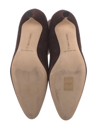 Manolo Blahnik Suede Boots