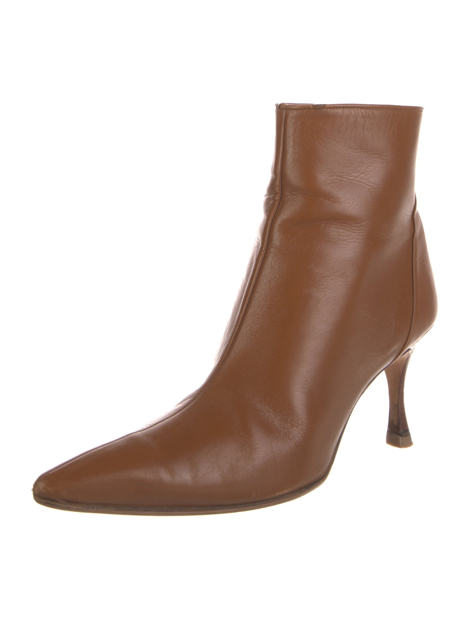 Manolo Blahnik Leather Boots
