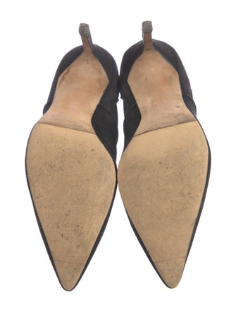 Manolo Blahnik Suede Chelsea Boots