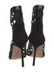 Manolo Blahnik Suede Gladiator Sandals