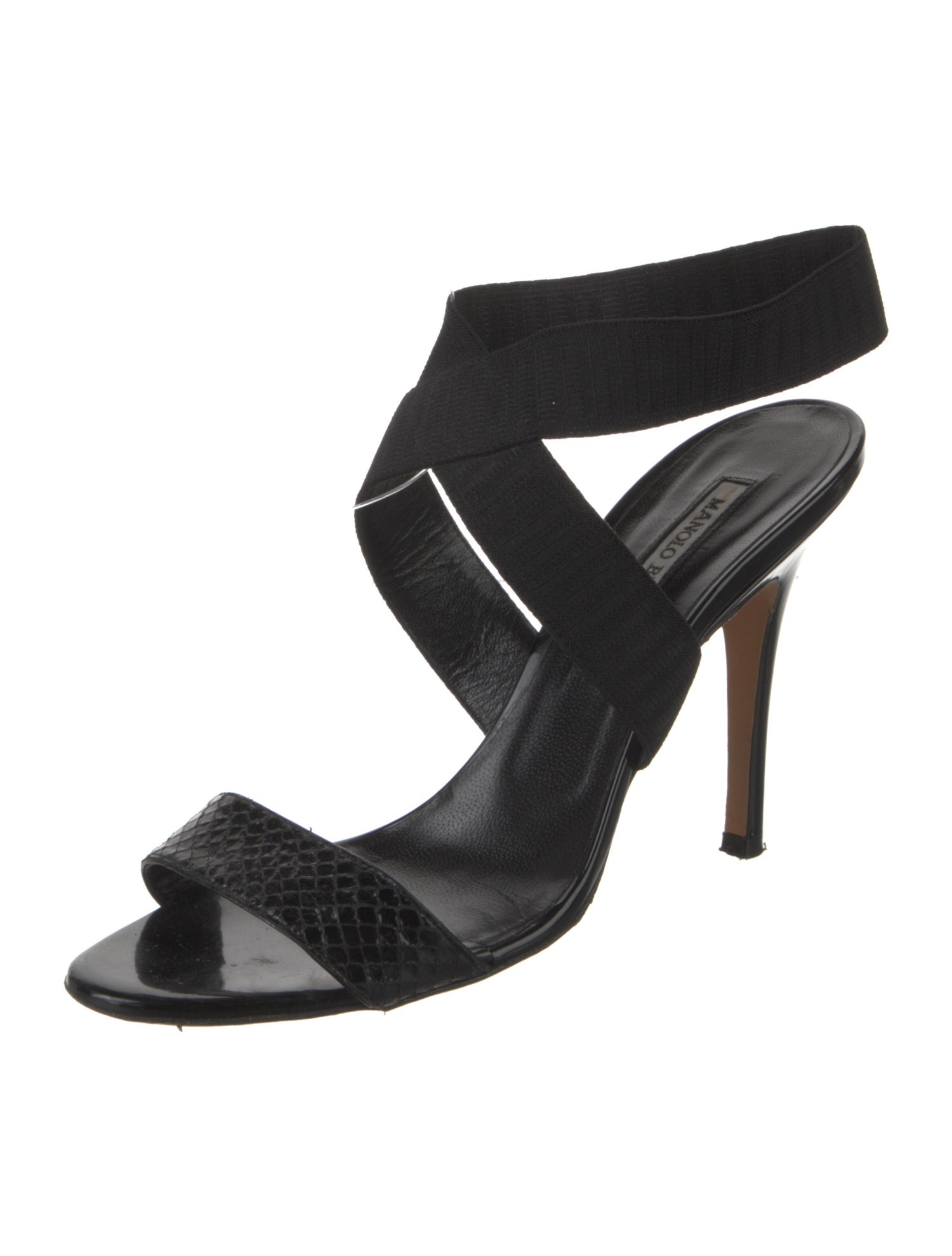 Manolo Blahnik Leather Sandals