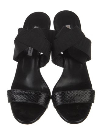 Manolo Blahnik Leather Sandals