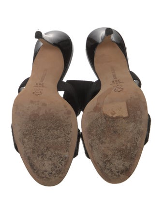 Manolo Blahnik Leather Sandals