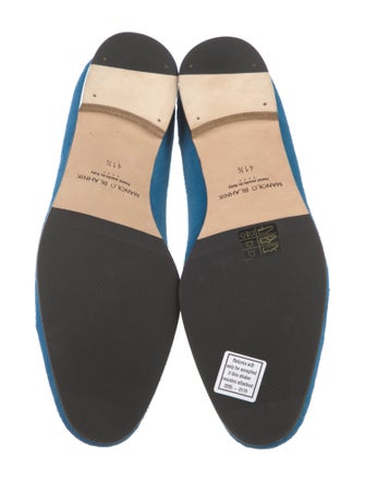 Manolo Blahnik Ponyhair Loafers