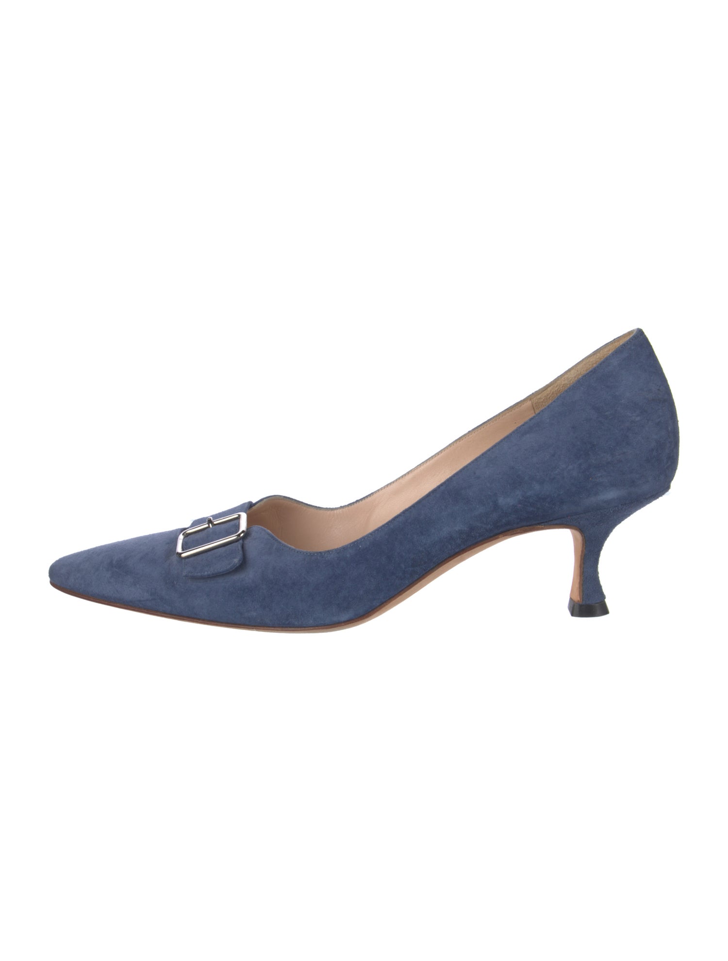 Manolo Blahnik Suede Pumps