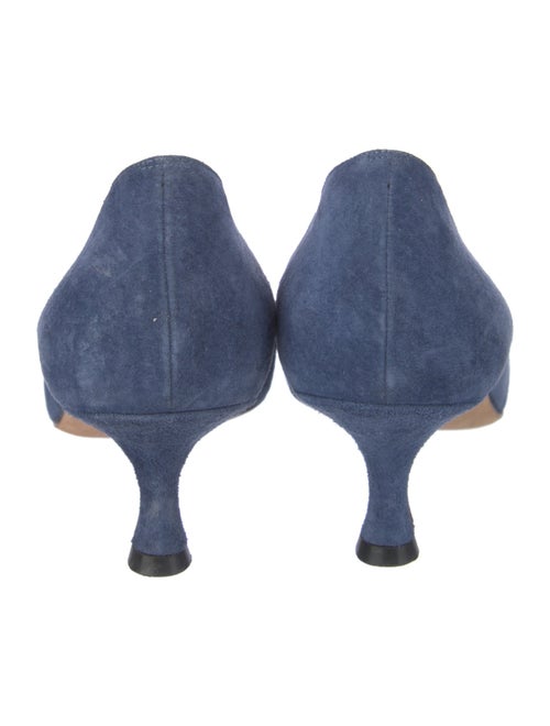 Manolo Blahnik Suede Pumps
