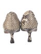 Manolo Blahnik Python Animal Print Pumps
