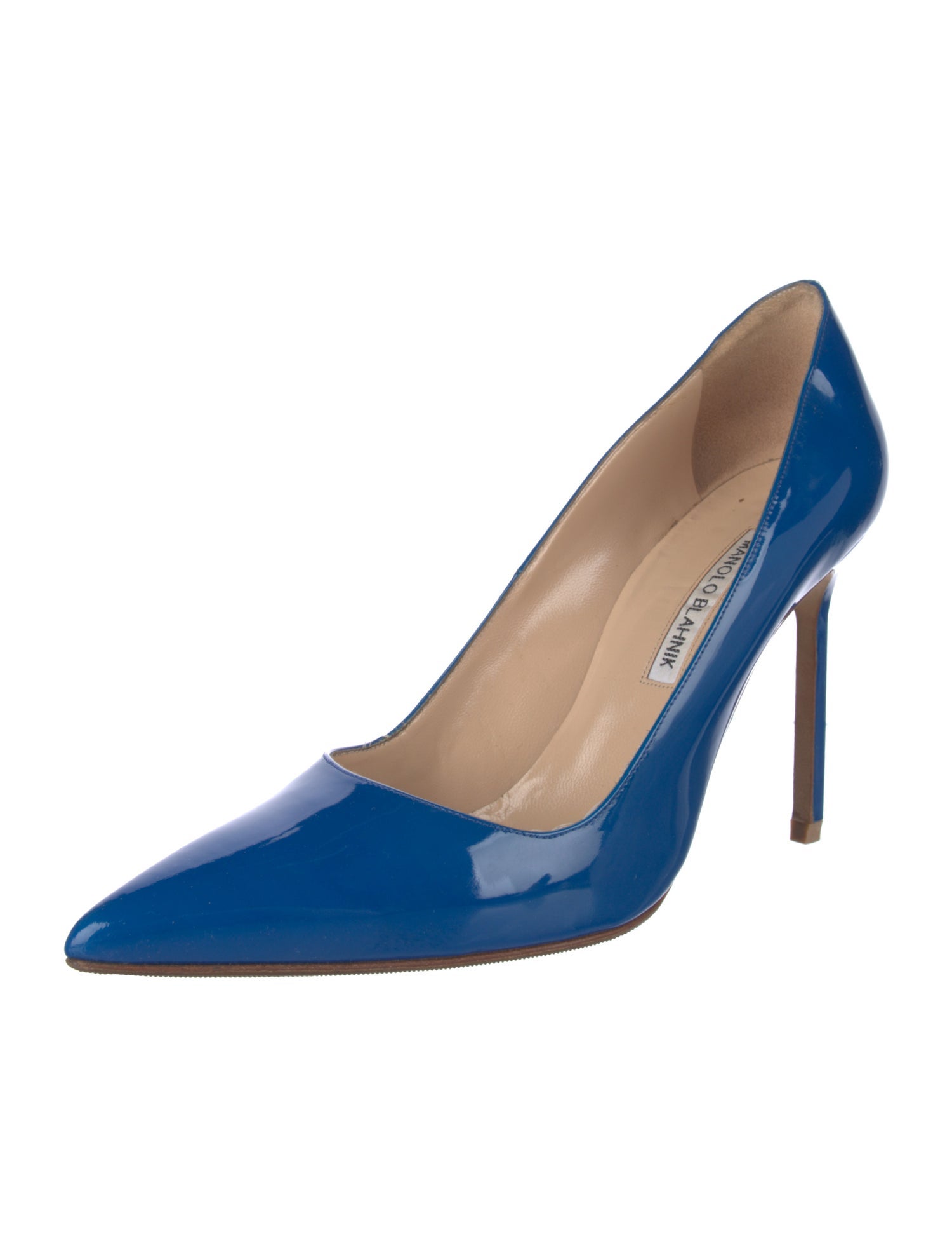 Manolo Blahnik Patent Leather Pumps
