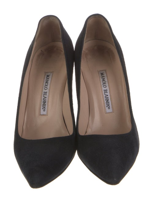 Manolo Blahnik Suede Pumps