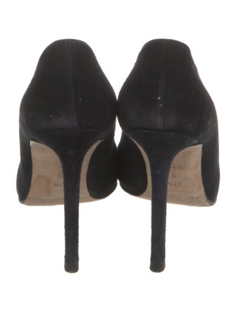 Manolo Blahnik Suede Pumps