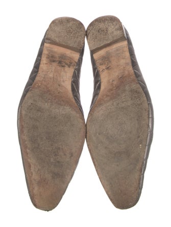 Manolo Blahnik Leather Flats