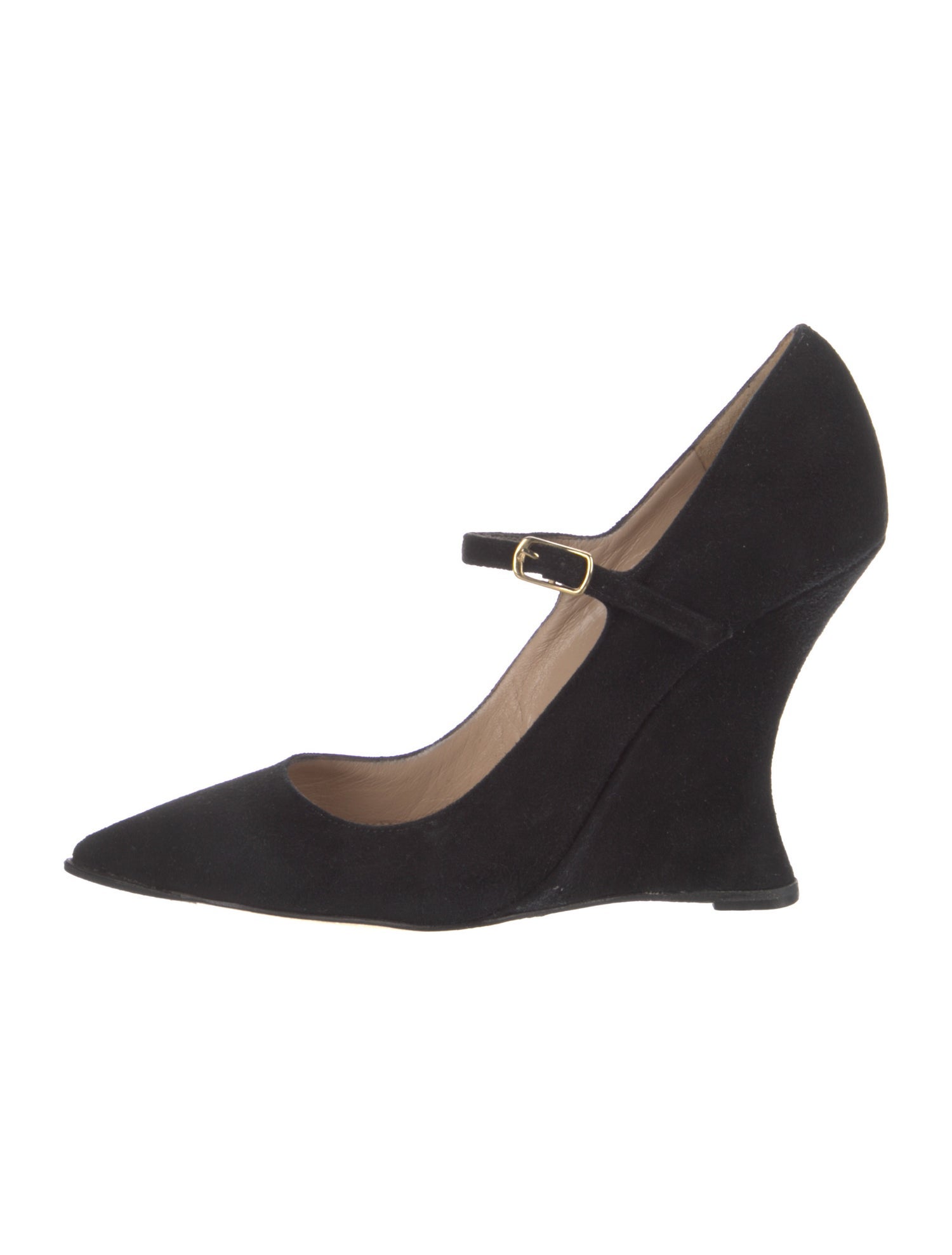 Manolo Blahnik Suede Pumps