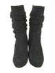 Manolo Blahnik Suede Slouch Boots