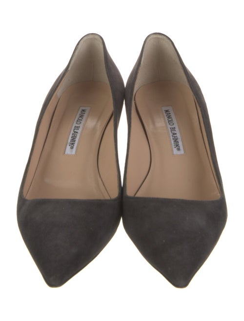 Manolo Blahnik Suede Pumps
