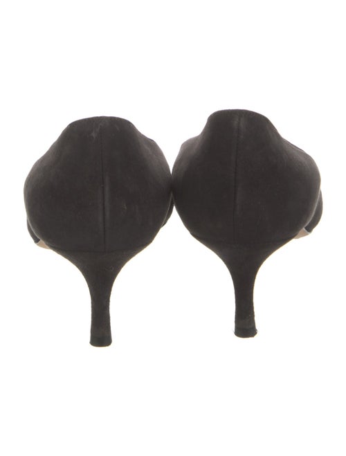 Manolo Blahnik Suede Pumps