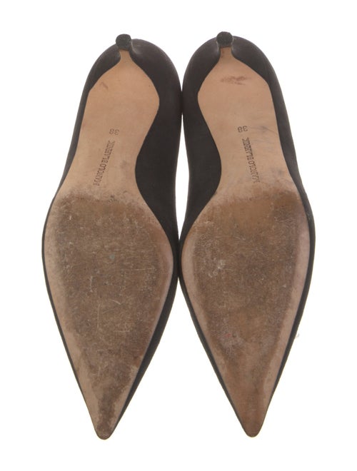 Manolo Blahnik Suede Pumps