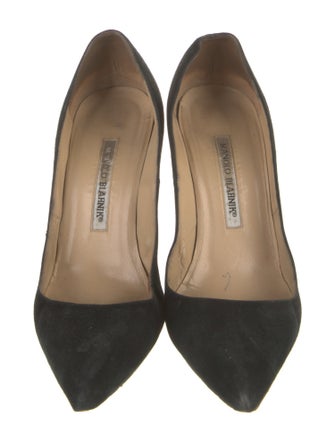 Manolo Blahnik Suede Pumps