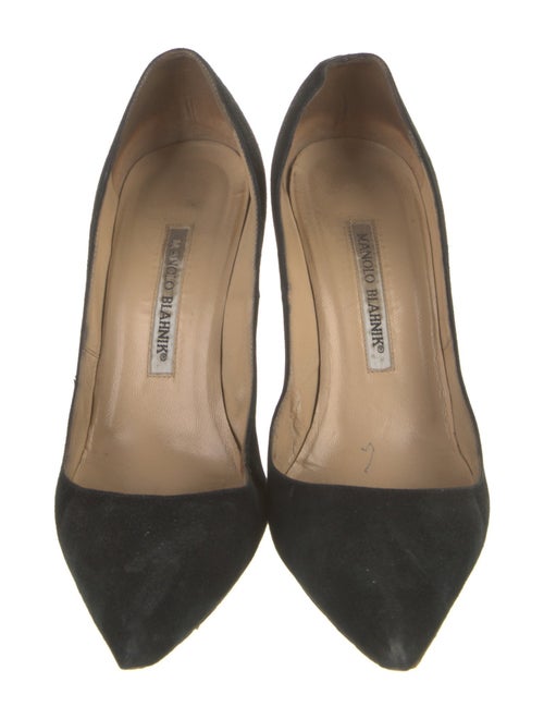 Manolo Blahnik Suede Pumps