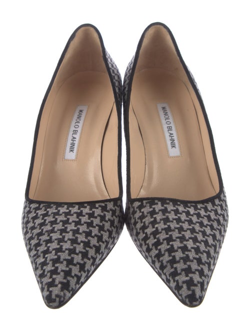 Manolo Blahnik Printed Pumps
